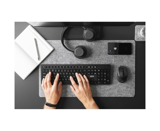 Клавиатура 2E KS260 Wireless Black (2E-KS260WB), изображение 4 Клавиатура 2E KS260 Wireless Black (2E-KS260WB), изображение 4