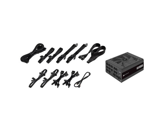 Блок питания Corsair HX1000i PCIE5 (CP-9020259-EU), изображение 12 Блок питания Corsair HX1000i PCIE5 (CP-9020259-EU), изображение 12