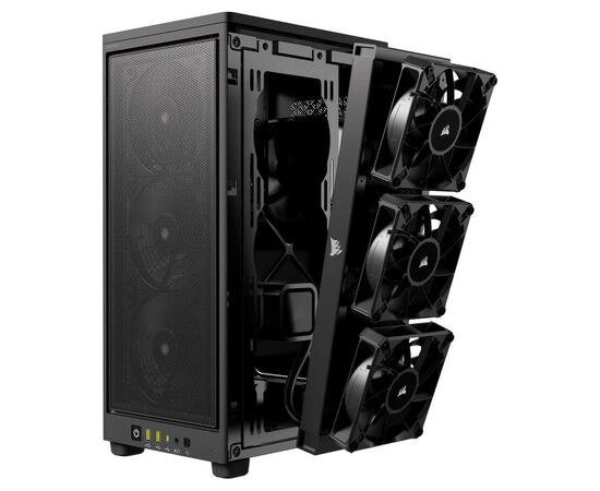 Корпус Corsair 2000D AIRFLOW Black (CC-9011244-WW), изображение 12 Корпус Corsair 2000D AIRFLOW Black (CC-9011244-WW), изображение 12