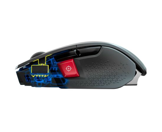 Мишка Corsair M65 RGB Ultra Wireless/USB Black (CH-9319411-EU2), зображення 11 Мишка Corsair M65 RGB Ultra Wireless/USB Black (CH-9319411-EU2), зображення 11