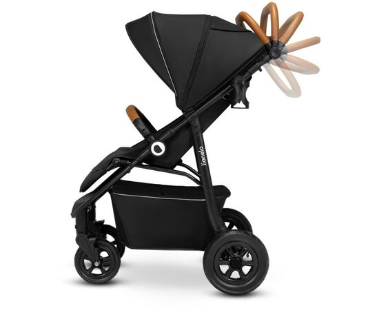 Коляска Lionelo Natt Black Onyx (LO-NATT BLACK ONYX), изображение 8 Коляска Lionelo Natt Black Onyx (LO-NATT BLACK ONYX), изображение 8