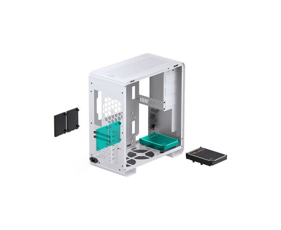 Корпус JONSBO U4 PRO MESH White, изображение 4 Корпус JONSBO U4 PRO MESH White, изображение 4