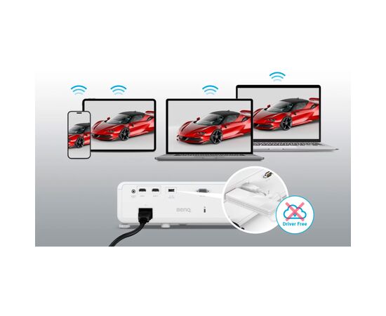 Проектор BenQ LW550, изображение 12 Проектор BenQ LW550, изображение 12