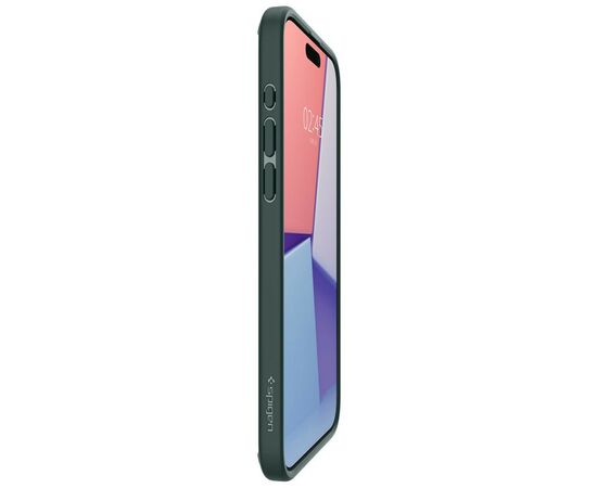 Чехол для мобильного телефона Spigen Apple iPhone 15 Pro Ultra Hybrid Frost Green (ACS06710), изображение 3 Чехол для мобильного телефона Spigen Apple iPhone 15 Pro Ultra Hybrid Frost Green (ACS06710), изображение 3