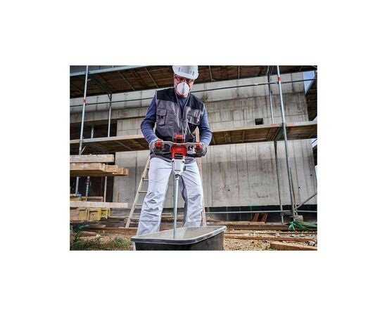 Миксер строительный Einhell TP-MX 18-2 Li BL - Solo, PXC, 18В, 450/720об/мин, М14, 60Нм (без АКБ и ЗУ) (4258770), изображение 12 Миксер строительный Einhell TP-MX 18-2 Li BL - Solo, PXC, 18В, 450/720об/мин, М14, 60Нм (без АКБ и ЗУ) (4258770), изображение 12