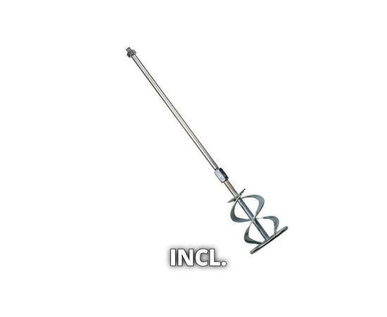 Миксер строительный Einhell TP-MX 18-2 Li BL - Solo, PXC, 18В, 450/720об/мин, М14, 60Нм (без АКБ и ЗУ) (4258770), изображение 6 Миксер строительный Einhell TP-MX 18-2 Li BL - Solo, PXC, 18В, 450/720об/мин, М14, 60Нм (без АКБ и ЗУ) (4258770), изображение 6