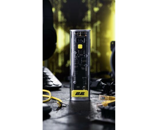 Батарея универсальная 2E Сrystal 20000mAh 100W (2E-PB7200PD), изображение 19 Батарея универсальная 2E Сrystal 20000mAh 100W (2E-PB7200PD), изображение 19