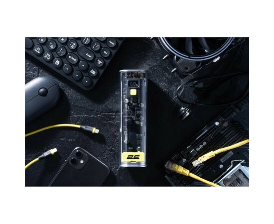 Батарея универсальная 2E Сrystal 20000mAh 100W (2E-PB7200PD), изображение 22 Батарея универсальная 2E Сrystal 20000mAh 100W (2E-PB7200PD), изображение 22