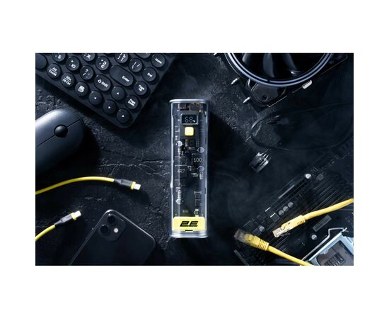 Батарея универсальная 2E Сrystal 20000mAh 100W (2E-PB7200PD), изображение 23 Батарея универсальная 2E Сrystal 20000mAh 100W (2E-PB7200PD), изображение 23