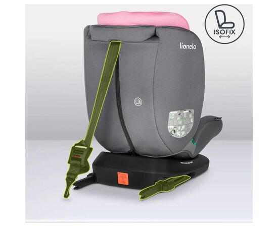 Автокресло Lionelo Bastiaan i-Size Pink Baby, розовое (LO-BASTIAAN I-SIZE PINK BABY), изображение 10 Автокресло Lionelo Bastiaan i-Size Pink Baby, розовое (LO-BASTIAAN I-SIZE PINK BABY), изображение 10