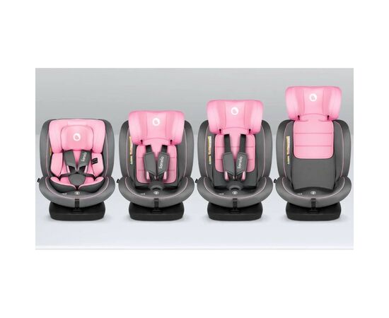 Автокресло Lionelo Bastiaan i-Size Pink Baby, розовое (LO-BASTIAAN I-SIZE PINK BABY), изображение 7 Автокресло Lionelo Bastiaan i-Size Pink Baby, розовое (LO-BASTIAAN I-SIZE PINK BABY), изображение 7