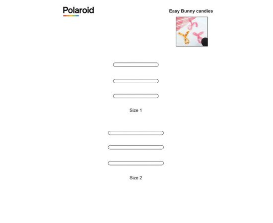 Стержень для 3D-ручки Polaroid Candy pen, круги, коричневый (40 шт) (PL-2510-00), изображение 12 Стержень для 3D-ручки Polaroid Candy pen, круги, коричневый (40 шт) (PL-2510-00), изображение 12