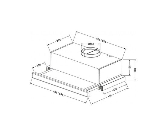 Вытяжка кухонная Eleyus BREEZE 1000 60 BG, изображение 12 Вытяжка кухонная Eleyus BREEZE 1000 60 BG, изображение 12