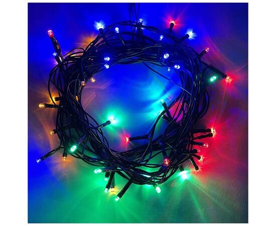 Гирлянда ColorWay LED 50 5 м 8 функций цветная 220V (CW-G-50L5VMC), изображение 6 Гирлянда ColorWay LED 50 5 м 8 функций цветная 220V (CW-G-50L5VMC), изображение 6