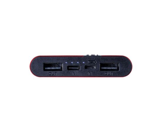 Батарея универсальная Gelius Pro Edge GP-PB10-013 10000mAh Red (00000078418), изображение 3 Батарея универсальная Gelius Pro Edge GP-PB10-013 10000mAh Red (00000078418), изображение 3