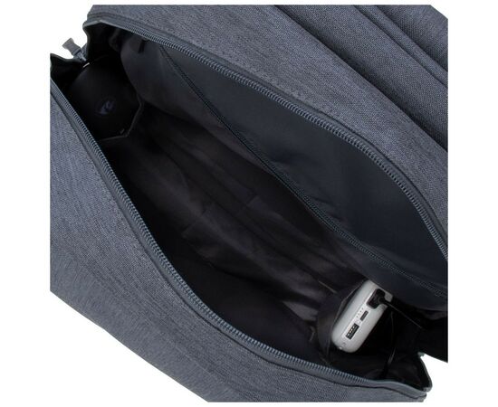 Рюкзак для ноутбука RivaCase 17.3" 7567 Prater, anti-theft (7567DarkGrey), изображение 10 Рюкзак для ноутбука RivaCase 17.3" 7567 Prater, anti-theft (7567DarkGrey), изображение 10