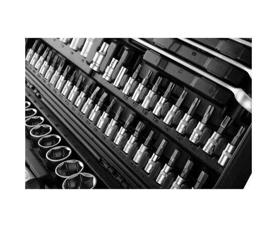 Набор инструментов Neo Tools 1/2", 3/8", 1/4", 216 шт. (10-216), изображение 3 Набор инструментов Neo Tools 1/2", 3/8", 1/4", 216 шт. (10-216), изображение 3