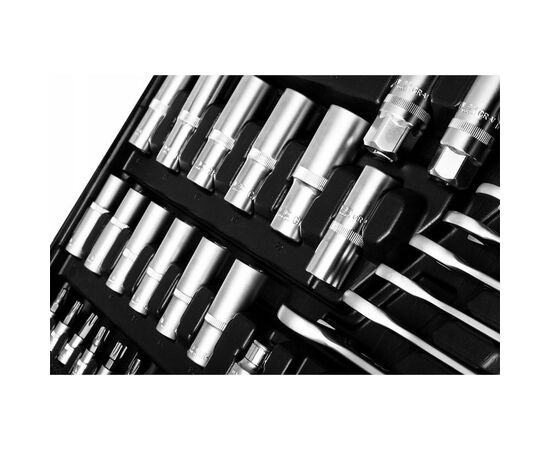 Набор инструментов Neo Tools 1/2", 3/8", 1/4", 216 шт. (10-216), изображение 7 Набор инструментов Neo Tools 1/2", 3/8", 1/4", 216 шт. (10-216), изображение 7