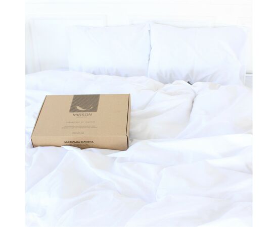 Постільна білизна MirSon Ranforce Elite 11-2107 White 2х160х220 (2200004730639), зображення 4 Постільна білизна MirSon Ranforce Elite 11-2107 White 2х160х220 (2200004730639), зображення 4