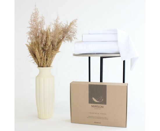 Постільна білизна MirSon Ranforce Elite 11-2107 White 2х160х220 (2200004730639), зображення 9 Постільна білизна MirSon Ranforce Elite 11-2107 White 2х160х220 (2200004730639), зображення 9