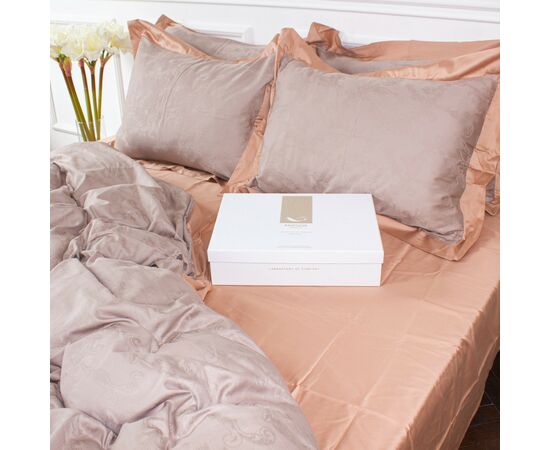 Постельное белье MirSon Satin Жаккард Golden wheat 143х210х2 (2200005395547), изображение 2 Постельное белье MirSon Satin Жаккард Golden wheat 143х210х2 (2200005395547), изображение 2