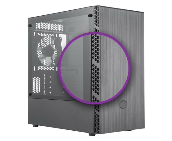 Корпус CoolerMaster MasterBox MB400L (MCB-B400L-KN5N-S00), изображение 5 Корпус CoolerMaster MasterBox MB400L (MCB-B400L-KN5N-S00), изображение 5