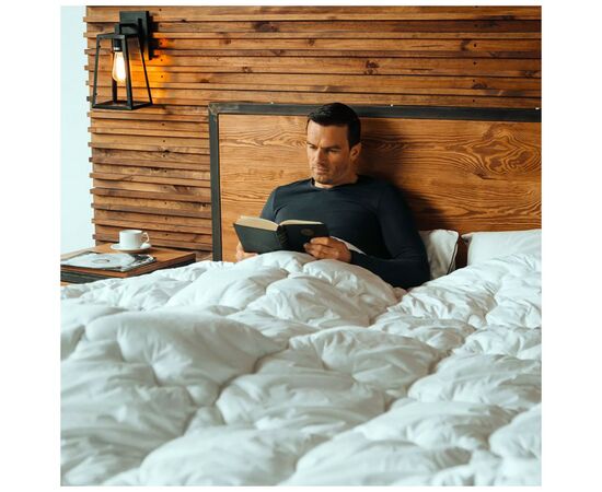 Одеяло MirSon шерстяное Deluxe Italy Hand Made 166 зима 220x240 см (2200000460295), изображение 5