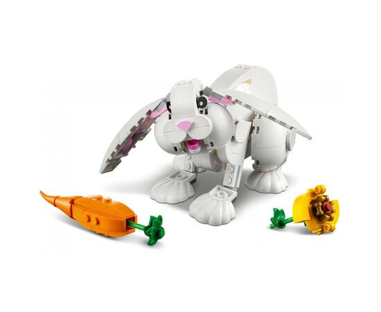 Конструктор LEGO Creator Белый кролик 258 деталей (31133), изображение 4 Конструктор LEGO Creator Белый кролик 258 деталей (31133), изображение 4