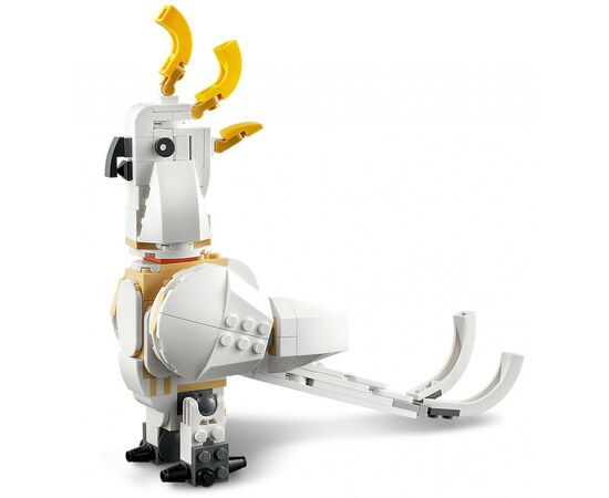 Конструктор LEGO Creator Белый кролик 258 деталей (31133), изображение 6 Конструктор LEGO Creator Белый кролик 258 деталей (31133), изображение 6
