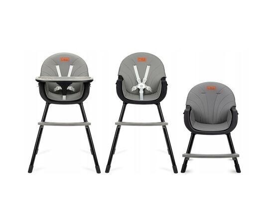 Стілець для годування MoMi Flovi black (KRKA00018), зображення 8