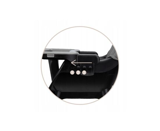 Стілець для годування MoMi Flovi black (KRKA00018), зображення 9