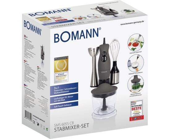 Блендер Bomann SMS 6055 СВ (SMS6055СВ), изображение 8 Блендер Bomann SMS 6055 СВ (SMS6055СВ), изображение 8