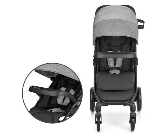 Коляска Kinderkraft Trig 2 TR Grey (KSTRIG2TGRY0000) (5902533921225), изображение 7 Коляска Kinderkraft Trig 2 TR Grey (KSTRIG2TGRY0000) (5902533921225), изображение 7