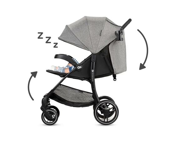 Коляска Kinderkraft Trig 2 TR Grey (KSTRIG2TGRY0000) (5902533921225), изображение 8 Коляска Kinderkraft Trig 2 TR Grey (KSTRIG2TGRY0000) (5902533921225), изображение 8