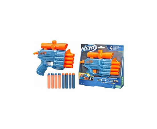 Игрушечное оружие Hasbro Nerf Элит 2.0 Prospect QS 4 (F4190), изображение 11 Игрушечное оружие Hasbro Nerf Элит 2.0 Prospect QS 4 (F4190), изображение 11