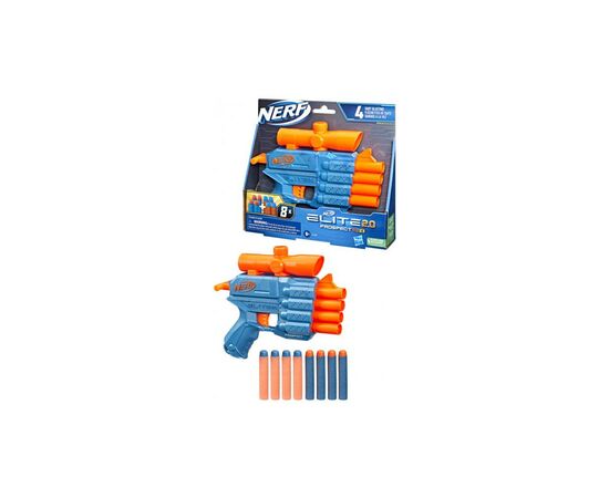 Игрушечное оружие Hasbro Nerf Элит 2.0 Prospect QS 4 (F4190), изображение 3 Игрушечное оружие Hasbro Nerf Элит 2.0 Prospect QS 4 (F4190), изображение 3