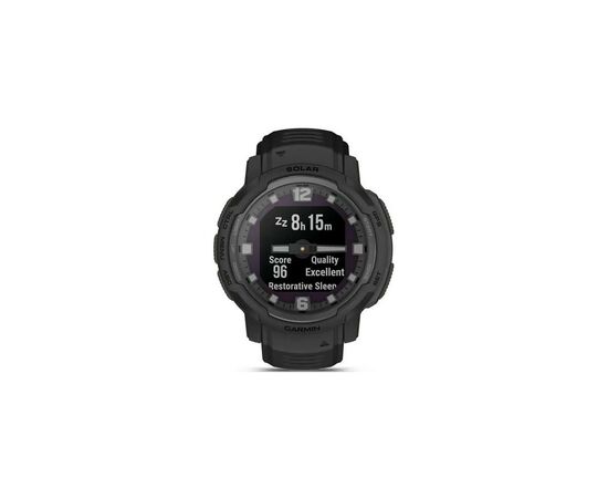 Смарт-годинник Garmin Instinct Crossover Solar, Tactical Edition, Black, GPS (010-02730-00), зображення 10 Смарт-годинник Garmin Instinct Crossover Solar, Tactical Edition, Black, GPS (010-02730-00), зображення 10