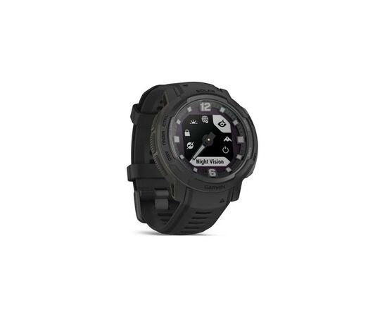 Смарт-годинник Garmin Instinct Crossover Solar, Tactical Edition, Black, GPS (010-02730-00), зображення 3 Смарт-годинник Garmin Instinct Crossover Solar, Tactical Edition, Black, GPS (010-02730-00), зображення 3
