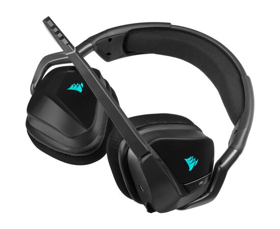 Наушники Corsair Void RGB Elite Wireless Carbon (CA-9011201-EU), изображение 8 Наушники Corsair Void RGB Elite Wireless Carbon (CA-9011201-EU), изображение 8