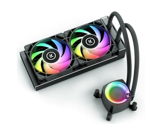 Система водяного охлаждения Ekwb EK-Nucleus AIO CR240 Lux D-RGB (3831109851678), изображение 3 Система водяного охлаждения Ekwb EK-Nucleus AIO CR240 Lux D-RGB (3831109851678), изображение 3