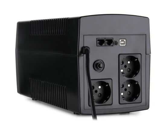 Источник бесперебойного питания Vinga LCD 1200VA plastic case with USB (VPC-1200PU), изображение 5 Источник бесперебойного питания Vinga LCD 1200VA plastic case with USB (VPC-1200PU), изображение 5