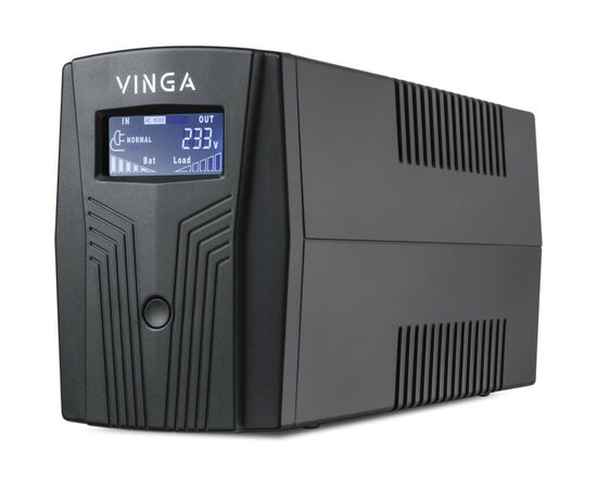 Источник бесперебойного питания Vinga LCD 1200VA plastic case with USB (VPC-1200PU)