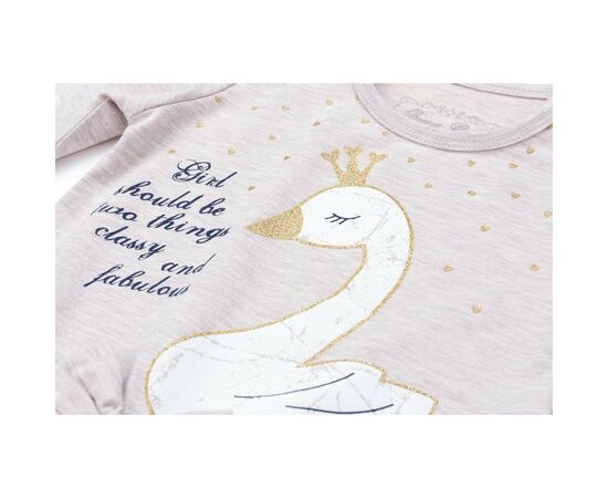 Набор детской одежды Breeze с лебедем (9959-86G-beige), изображение 9 Набор детской одежды Breeze с лебедем (9959-86G-beige), изображение 9