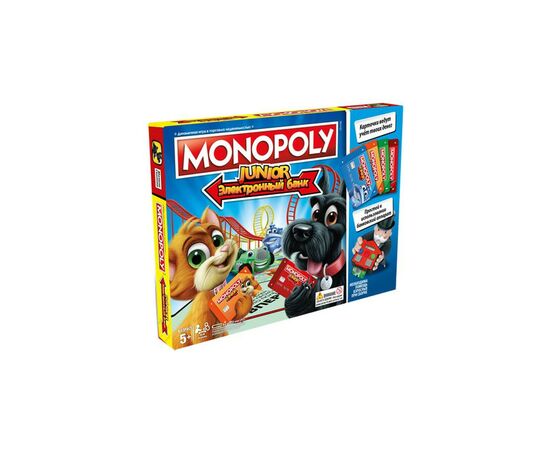 Настольная игра Hasbro Моя первая Монополия с банковскими картами (E1842)