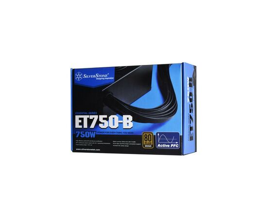 Блок питания Silver Stone 750W STRIDER (SST-ET750-B), изображение 12 Блок питания Silver Stone 750W STRIDER (SST-ET750-B), изображение 12