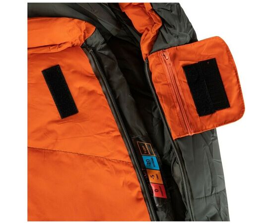 Спальный мешок Tramp Fjord Regular Orange/Grey R (UTRS-049R-R), изображение 6 Спальный мешок Tramp Fjord Regular Orange/Grey R (UTRS-049R-R), изображение 6