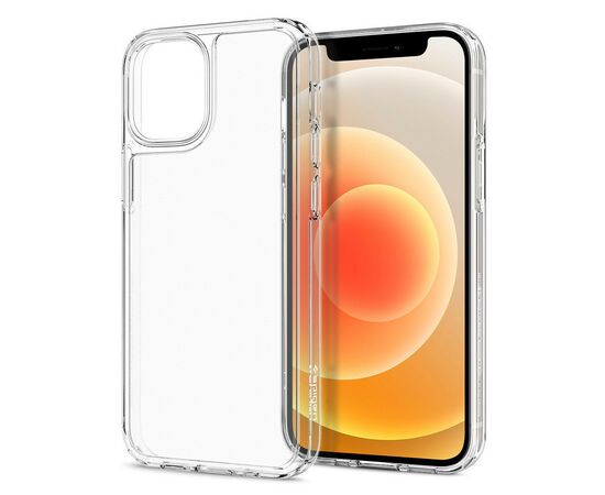Чехол для моб. телефона Spigen iPhone 12 Mini Quartz Hybrid, Chrystal Clear (ACS01748), изображение 9 Чехол для моб. телефона Spigen iPhone 12 Mini Quartz Hybrid, Chrystal Clear (ACS01748), изображение 9