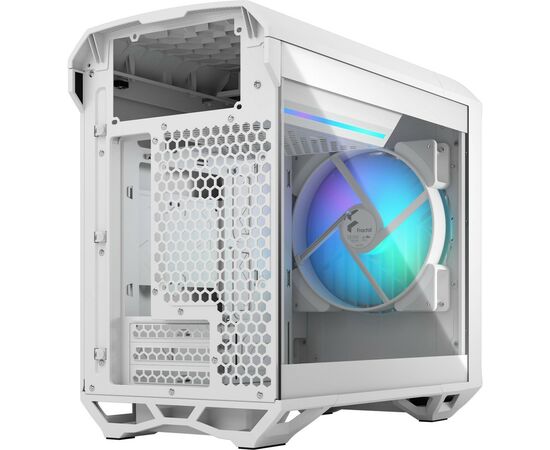 Корпус Fractal Design Torrent Nano RGB White TG clea (FD-C-TOR1N-05), изображение 2 Корпус Fractal Design Torrent Nano RGB White TG clea (FD-C-TOR1N-05), изображение 2
