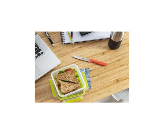 Кухонный нож Tefal ColorFood зубчастий 10 см Помаранчевий (K2730304), изображение 2 Кухонный нож Tefal ColorFood зубчастий 10 см Помаранчевий (K2730304), изображение 2