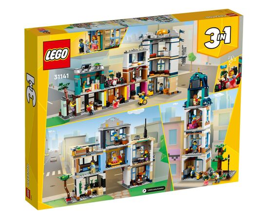 Конструктор LEGO Creator Центральная улица 1459 деталей (31141), изображение 12 Конструктор LEGO Creator Центральная улица 1459 деталей (31141), изображение 12